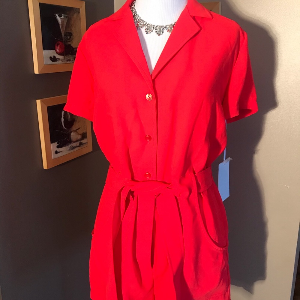 Like-New Amanda Uprichaed Micki Romper (small)